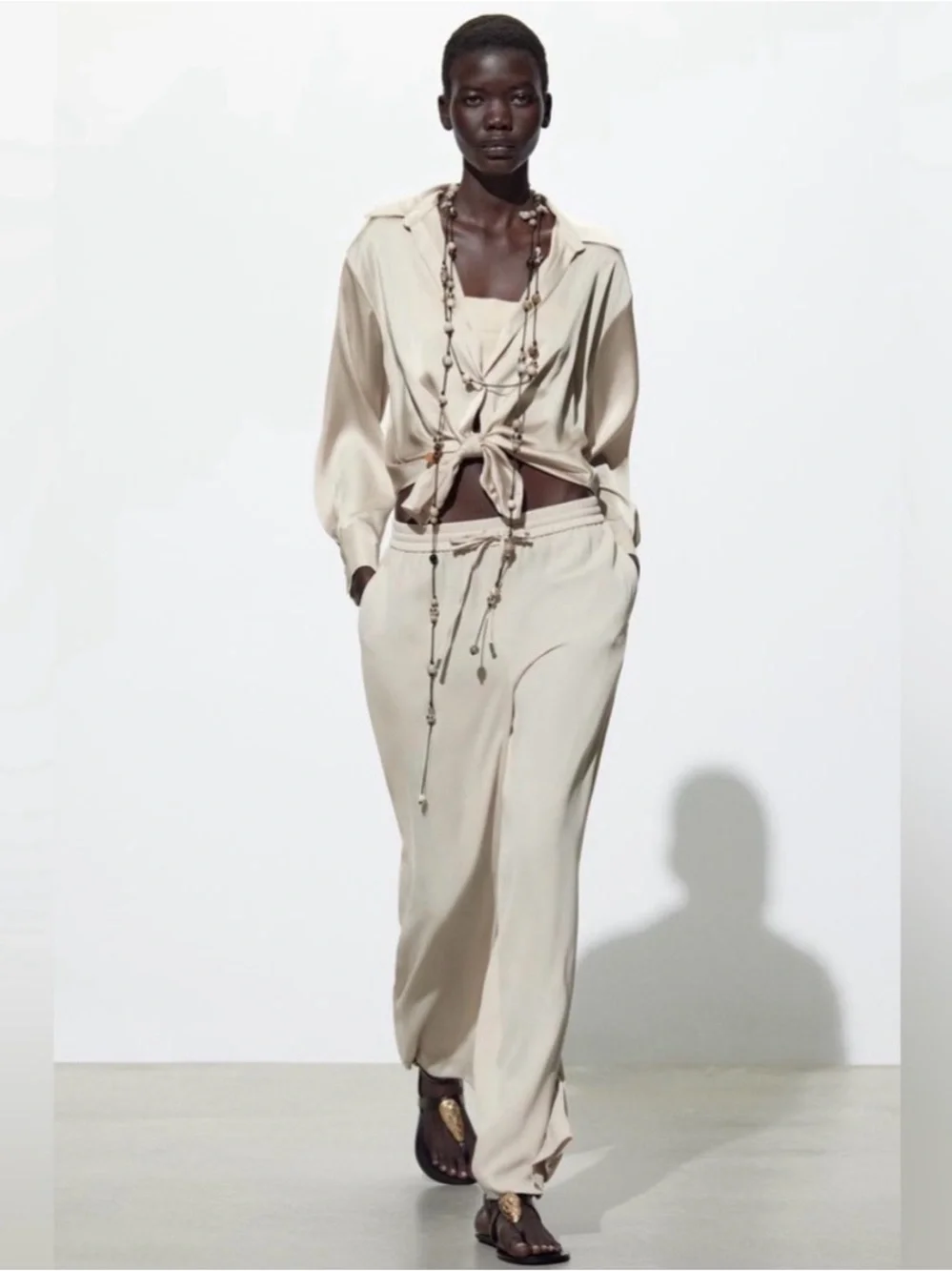 NWT Zara Fluid Trousers